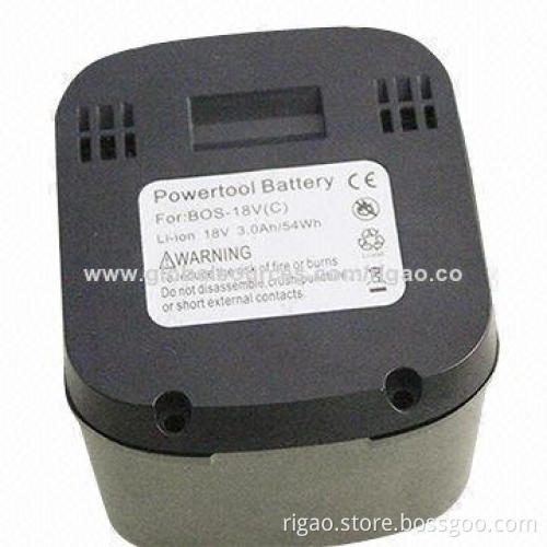 Best seller 18V replacement batteries for Bosch power tools battery packs, with 3,000mAh capacity